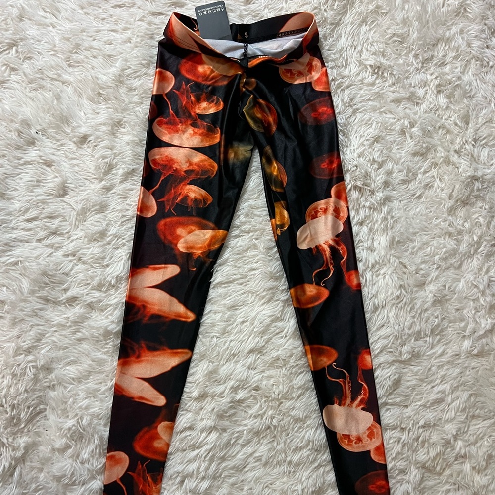 Black milk jellyfish leggings small
